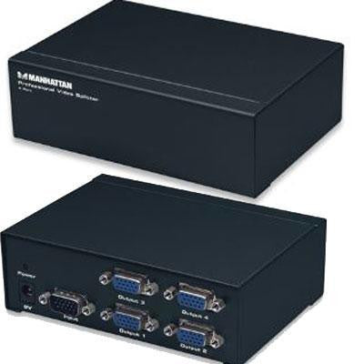 4 Port Prof Video Splitter