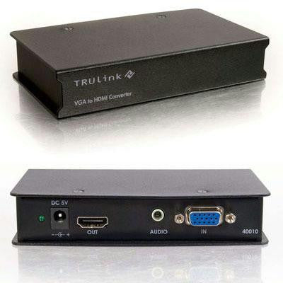 VGA + 3.5MM TO HDMI CONVERTER