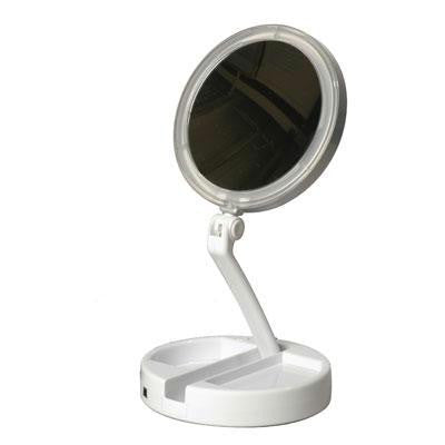LED Lit Folding Vanity 12Mag