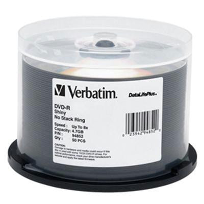 Silver DVD-R 4.7GB 8X 50pk