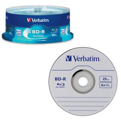 BD-R 25GB 6x Branded 25pk