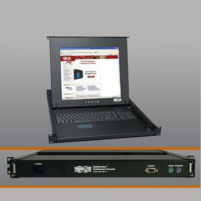 1U KVM Console w/19" LCD
