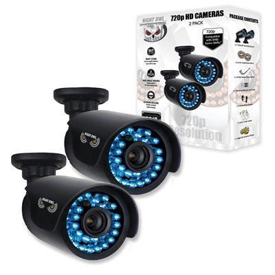 2 PK 720p HD Security Cameras