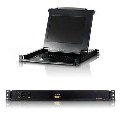17" Single Rail LCD Console