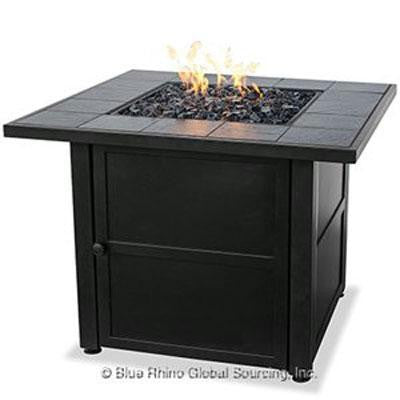 UF Ceramic Tile LP Gas Firepit