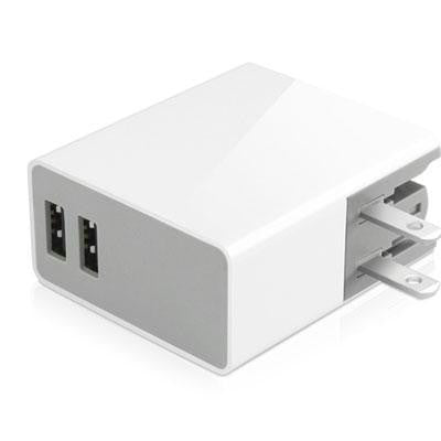 24W Dual Port Wall Charger