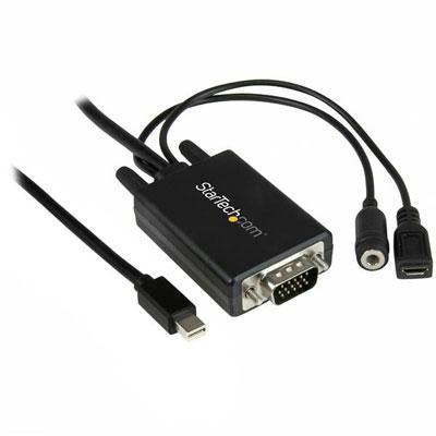 6' mDP to VGA Cable with Audio