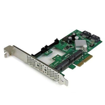 2 Port PCIe SATA Card w mSATA
