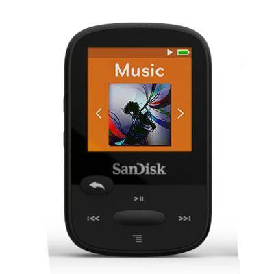 Clip Sport MP3 Player 4G Black