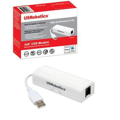 56K V.92 USB Hardware FaxModem