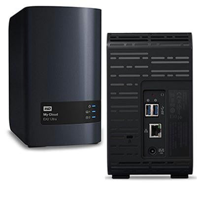 0TB My Cloud EX2 Ultra 2bay