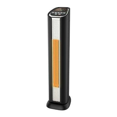 24" Htr Fan w Oscillation Blk