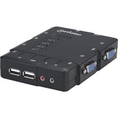 4Port Compact KVM Switch