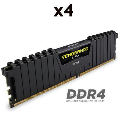 16GB 4 x 4GB DDR4 2133MHz