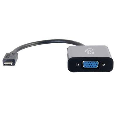 USB C to VGA Black