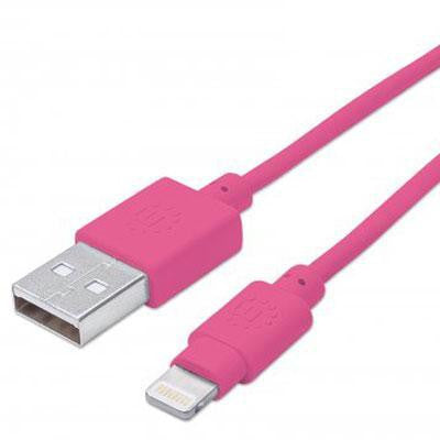 MH Lightning Cable 3' Pink