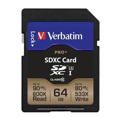 64GB ProPlus 600X SDXC CL10