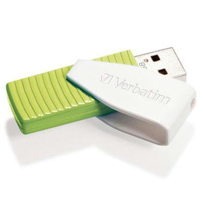32GB Swivel USB2 Green
