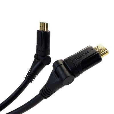 HDMI to HDMI Pivot Cable Male