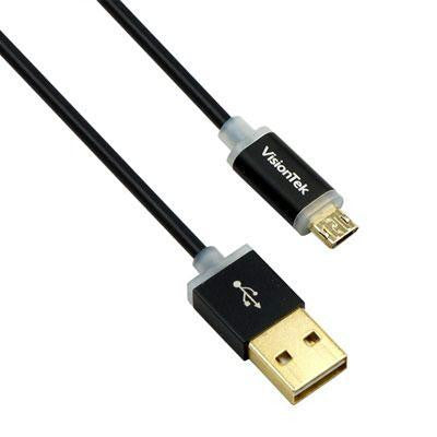 Micro USB to USB Smart LED Cbl