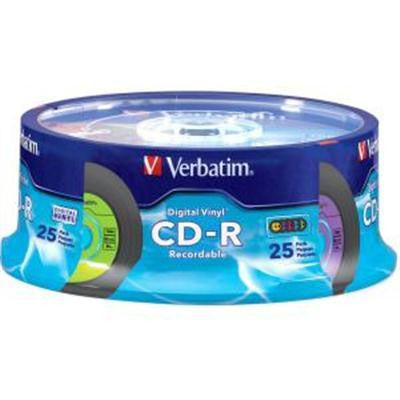 CD R 80min wDigit Surface 25PK