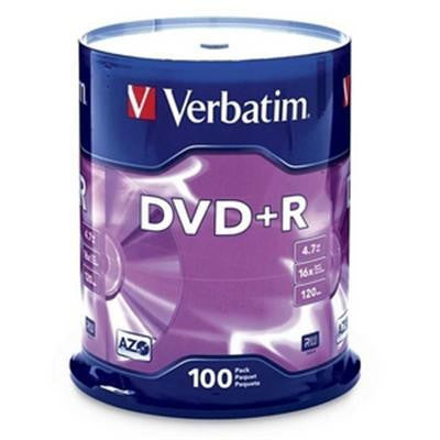 DVD+R 4.7GB 16x 100 Pack