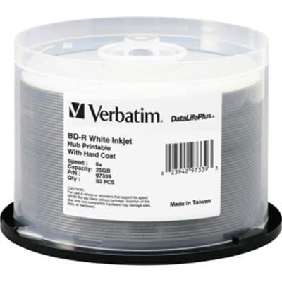 BDR 25GB 6x White Hub Inkjet