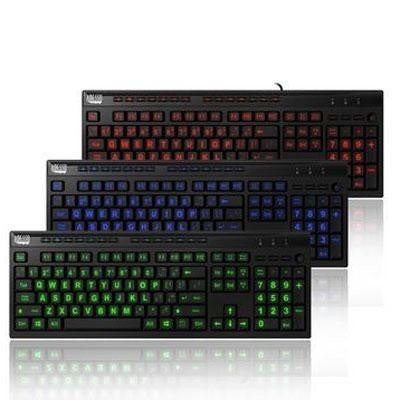 3 color illum desktop keyboard