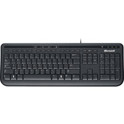 Wired Keyboard 600 Black USB F