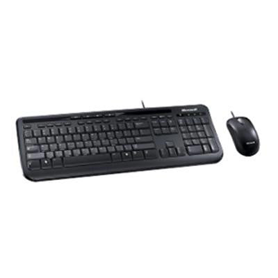 Wired Desktop 600 Black USB En