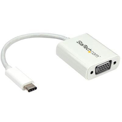 USB C to VGA Adapter  White