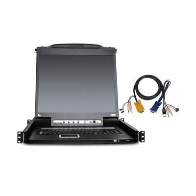 16 Port LCD KVM Console Kit