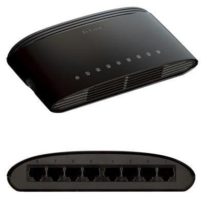 8-Port 10-100 Unmanaged Switch