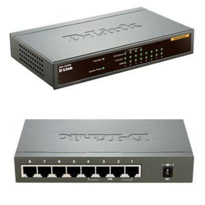 Switch 8-Port 10-100Mbps PoE