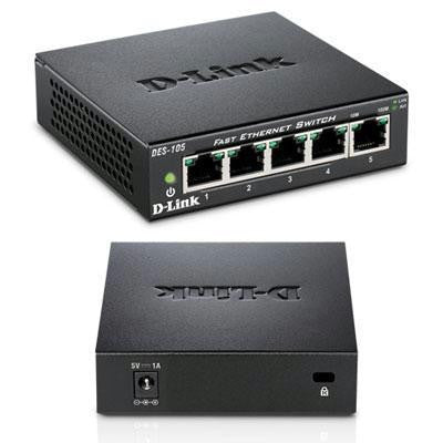 5-Port 10-100 Desktop Switch,