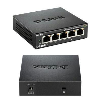 5-Port Gigabit Ethernet Deskto