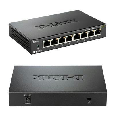 8-Port Gigabit Ethernet Deskto