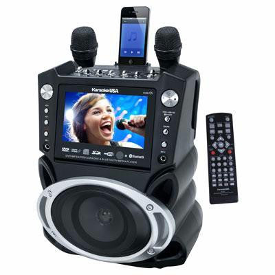 DVD CDG MP3G BT Karaoke System