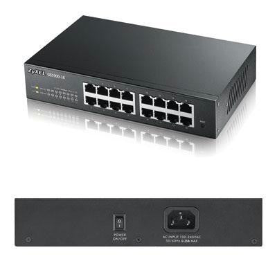 16 Port Gig Web Managed Switch