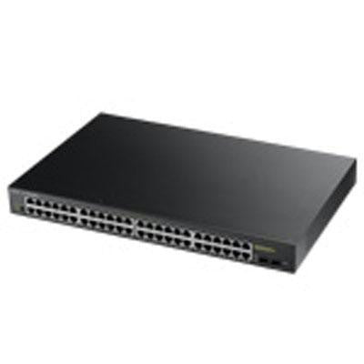 48 Port GbE PoE Plus L2 RM Sw