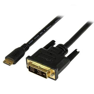 1m Mini HDMI DVI Cbl