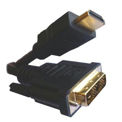 2M HDMI DVI M M Cable