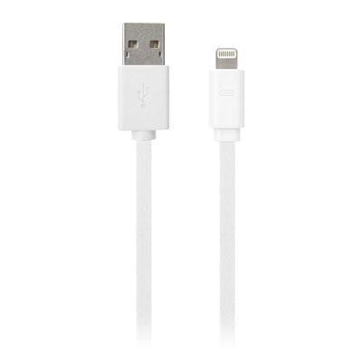 3' USB Charge Cble iPhone5 Wht