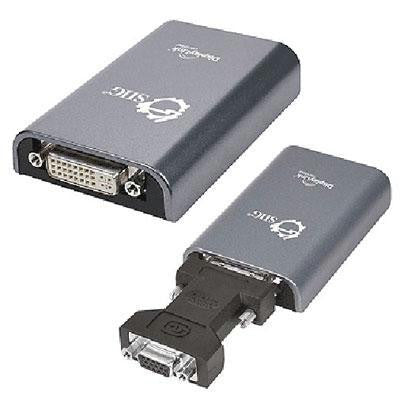 USB 2.0 to DVI-VGA Pro