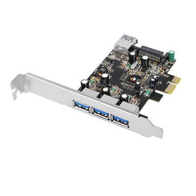 DP 4 Port USB 3.0 PCIe ie VL