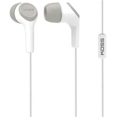 In Ear Bud with Mic Wht
