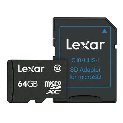 64GB microSDHC Class 10