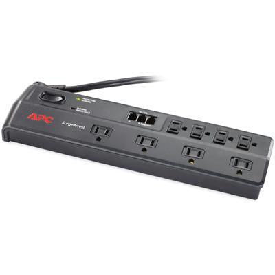 8 Outlet 1750J Surge w RJ11 CA