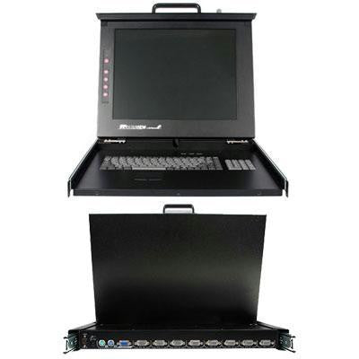 1U LCD Rack Console