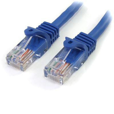 75' Cat5e Snagless Patch BLU